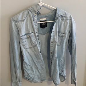 slim fit button up